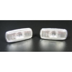 Čir&eacute; bočn&iacute; blikače Audi A3 8L 00-03 &ndash; b&iacute;l&eacute;