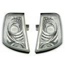 Přední čiré blikače Audi A3 8L 96-00 – chrom