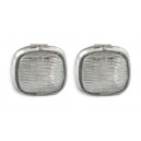 Čir&eacute; bočn&iacute; blikače Audi A4 B5 95-00 &ndash; b&iacute;l&eacute;