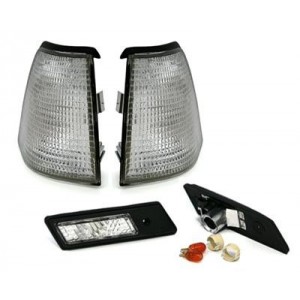 Set blikačů BMW E36 Compact 90-96 &ndash; stř&iacute;brn&eacute;