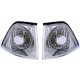 Čiré blikače BMW E36 Lim.+Touring 90-98 – chrom