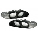 Čir&eacute; blikače+skla světel BMW E39 95-03 &ndash; b&iacute;l&eacute;