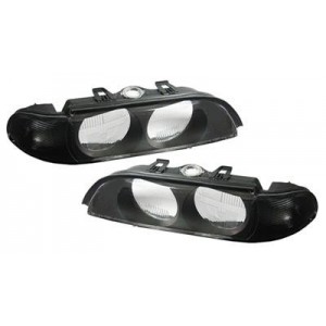 Čir&eacute; blikače+skla světel BMW E39 95-03 &ndash; čern&eacute;