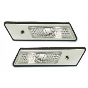 Čir&eacute; bočn&iacute; blikače BMW E32 86-94 &ndash; krystal