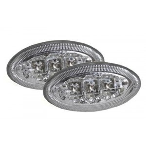 Čir&eacute; bočn&iacute; blikače Citroen Xsara 97-05 &ndash; LED, chrom