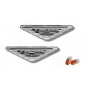 Čir&eacute; bočn&iacute; blikače Ford Focus MK1 98-01 &ndash; chrom