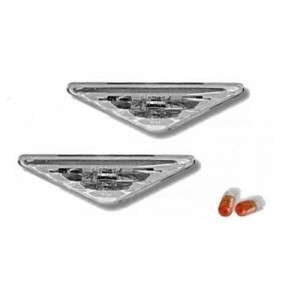 Čir&eacute; bočn&iacute; blikače Ford Focus MK1 98-01 &ndash; chrom