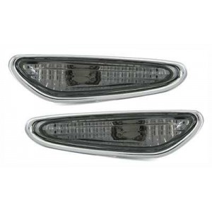 Čir&eacute; bočn&iacute; blikače BMW E46 01-05 &ndash; kouřov&eacute;