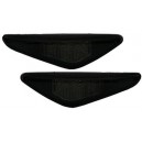 Čir&eacute; bočn&iacute; blikače BMW E46 Coup&eacute;+Cabrio 03-06 - čern&eacute;