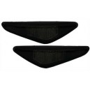 Čir&eacute; bočn&iacute; blikače BMW E46 Coup&eacute;+Cabrio 03-06 &ndash; LED, čern&eacute;