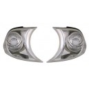 Čir&eacute; blikače BMW E46 Coup&eacute;+Cabrio 99-01 - chrom