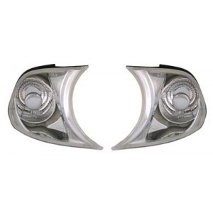 Čir&eacute; blikače BMW E46 Coup&eacute;+Cabrio 99-01 - chrom