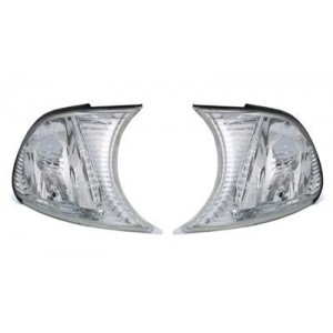 Čir&eacute; blikače BMW E46 Coup&eacute;+Cabrio 01-03 - chrom