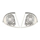 Čiré blikače BMW E46 Lim.+Touring 98-01 – chrom