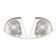 Čiré blikače BMW E46 Lim.+Touring 98-01 – chrom