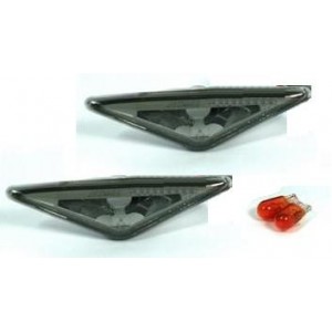 Čir&eacute; bočn&iacute; blikače Ford Mondeo MK3 00-07 &ndash; čern&yacute; chrom