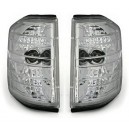 Přední čiré blikače Mercedes Benz W201 190E 83-93 – chrom