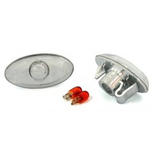 Čir&eacute; bočn&iacute; blikače Peugeot 107 6/05- _ chrom