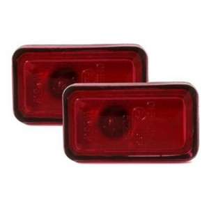 Čir&eacute; bočn&iacute; blikače Porsche 911 74-90 &ndash; červen&eacute;