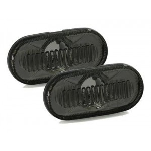 Čir&eacute; bočn&iacute; blikače Renault Traffic 2 7/01- _ čern&yacute; chrom