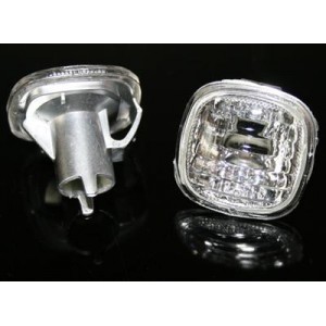 Čir&eacute; bočn&iacute; blikače &Scaron;koda Octavia II 04-08 &ndash; stř&iacute;brn&eacute;