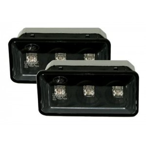 Čir&eacute; bočn&iacute; blikače VW Golf III do 6/95 &ndash; LED, čern&eacute;