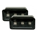 Čir&eacute; bočn&iacute; blikače VW Vento 91-95 &ndash; LED, čern&eacute;