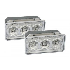 Čir&eacute; bočn&iacute; blikače VW Passat 35i 88-96 &ndash; LED, chrom