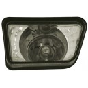 Mlhov&aacute; světla VW Golf II 89-92 &ndash; čern&yacute; chrom