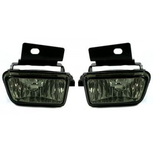 Mlhov&aacute; světla VW Golf II 89-92 &ndash; čern&yacute; chrom