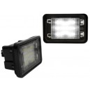 LED osvětlen&iacute; SPZ Mercedes Benz GLK X204 07+