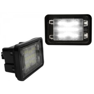 LED osvětlen&iacute; SPZ Mercedes Benz GLK X204 07+