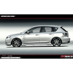 Mazda 3 &ndash; kryty prahů S-POWER