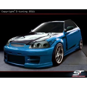 Honda Civic (96-00) předn&iacute; n&aacute;razn&iacute;k GHOST