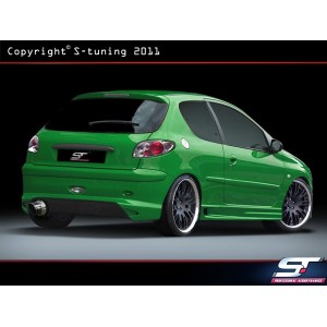 Peugeot 206 (98-07) zadn&iacute; n&aacute;razn&iacute;k GHOST