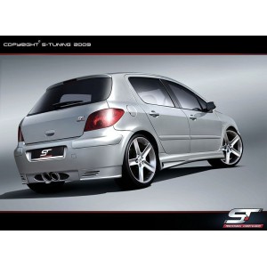 Peugeot 307 (01-07) zadn&iacute; n&aacute;razn&iacute;k