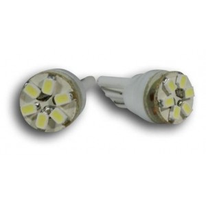 LED ž&aacute;rovky SMD T10 12V &ndash; b&iacute;l&eacute;