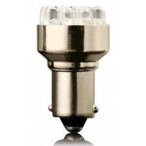LED ž&aacute;rovka G18 BA15S 12V 5W 12LED &ndash; žlut&aacute;