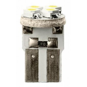 LED ž&aacute;rovka T10 12V 5W 4SMD LED - b&iacute;l&aacute;