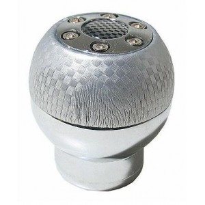 Hlavice řadic&iacute; p&aacute;ky &ndash; stř&iacute;brn&aacute;/chrom