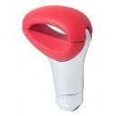 Hlavice řadicí páky – červená/chrom