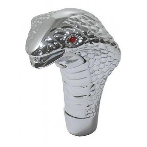 Hlavice řadic&iacute; p&aacute;ky COBRA &ndash; chrom, sv&iacute;tic&iacute;