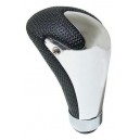 Hlavice řadic&iacute; p&aacute;ky &ndash; ALU/čern&aacute; kůže