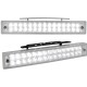 Světla pro denní svícení 2x30 LED – chrom