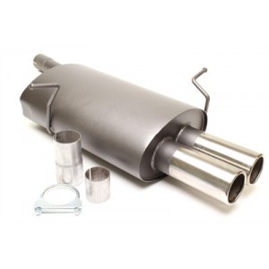 Sportovn&iacute; v&yacute;fuk BMW E46 4+6V, koncovka 2x76mm