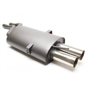 Sportovn&iacute; v&yacute;fuk BMW E46 V6, koncovka 2x76mm