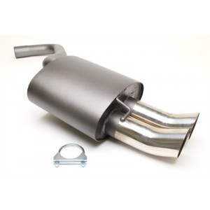 Sportovn&iacute; v&yacute;fuk BMW E91 04-07 4V, koncovka DTM 2x76mm