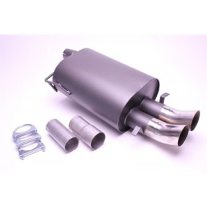 Sportovn&iacute; v&yacute;fuk BMW E39 95-03 Touring, koncovka 2x76mm