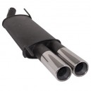 Sportovní výfuk Opel Corsa B 93-01 1,0-1,6, koncovka 2x76mm