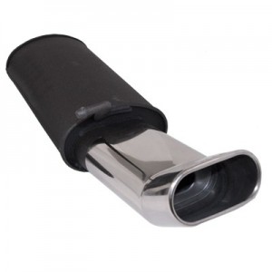 Sportovn&iacute; v&yacute;fuk VW Polo 6N 94-01 1,1-1,6, koncovka DTM 70x140mm